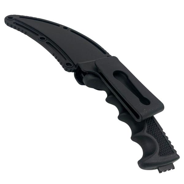 Imagem de Faca Cs Go Black Esportiva Tática Karambit  c/ Bainha Rígida