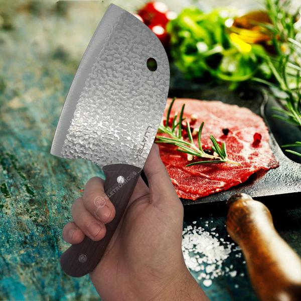 Imagem de Faca Cutelo Grande Multiuso Corta Carne Peixe Geral Cozinha SLKAF51