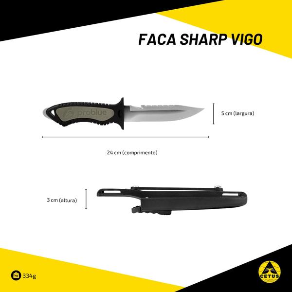 Imagem de Faca De Mergulho Cetus Sharp Vigo