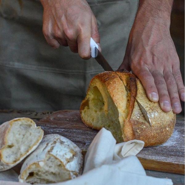 Imagem de Faca de Pão Serrada Grande para Cozinha Facas Profissional Aço Inoxidável