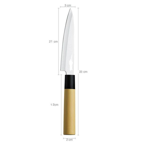 Faca De Peixe Cozinha 8'' Multiuso Aço Inox Japan - Ke Home Imagem de Faca De Peixe Cozinha 8'' Multiuso Aço Inox Japan