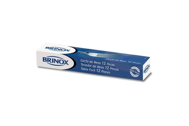 Imagem de Faca De Sobremesa Aço Inox 12 Peças Bellagio 183X2Mm Brinox