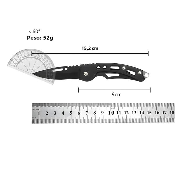 Imagem de Faca Dobrável EDC de Aço Inoxidável - Ideal para Acampamento, Sobrevivência e Caça