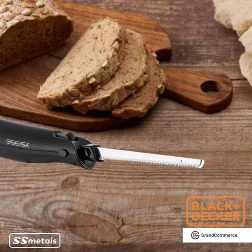 Imagem de Faca Elétrica C/ Lâminas Removíveis Inox Black + Decker 127v