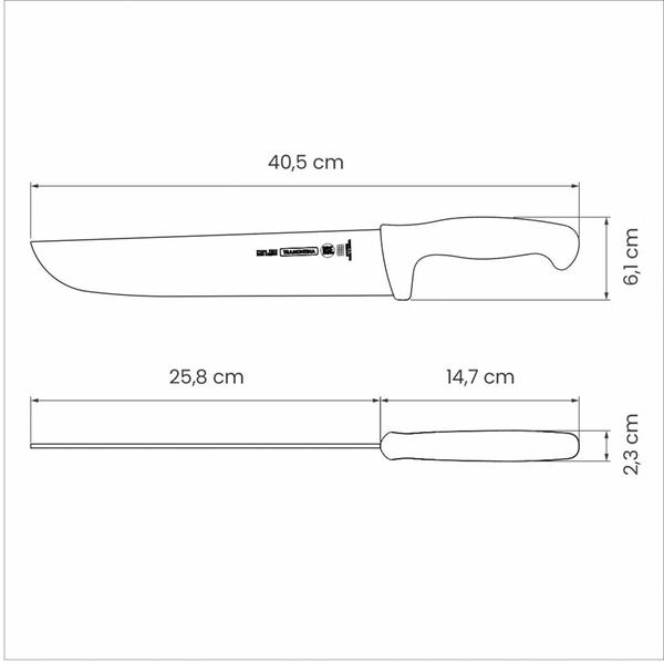 Imagem de Faca Inox para Carne Profissional Master 10" - Tramontina