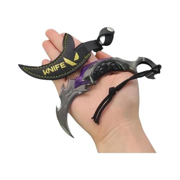 Imagem de Faca Karambit Valorant Reaver para Meninos - 15cm - Brinquedo de Metal