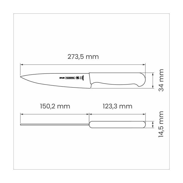 Imagem de Faca para carne 6"