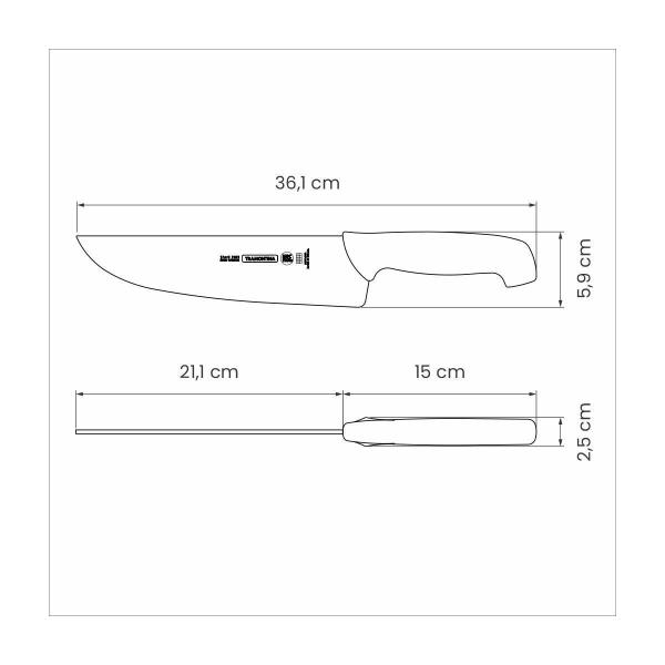 Imagem de Faca para carne 9 polegada