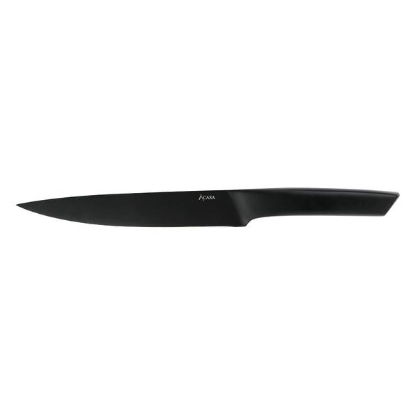 Imagem de Faca para Carne Black Inox 8" - ACASA