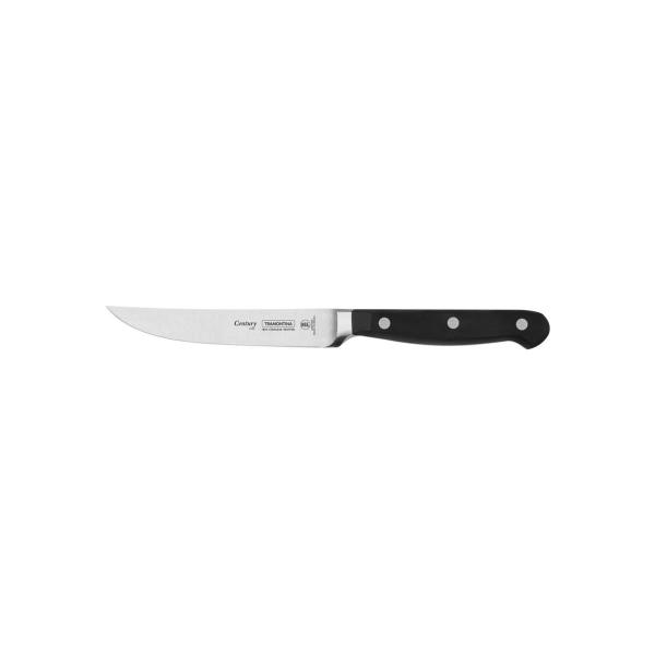 Faca para Churrasco e Frutas Tramontina Century com Lâmina de Aço Inox e Cabo em Policarbonato 5" Imagem de Faca para Churrasco e Frutas Tramontina Century com Lâmina de Aço Inox e Cabo em Policarbonato 5"