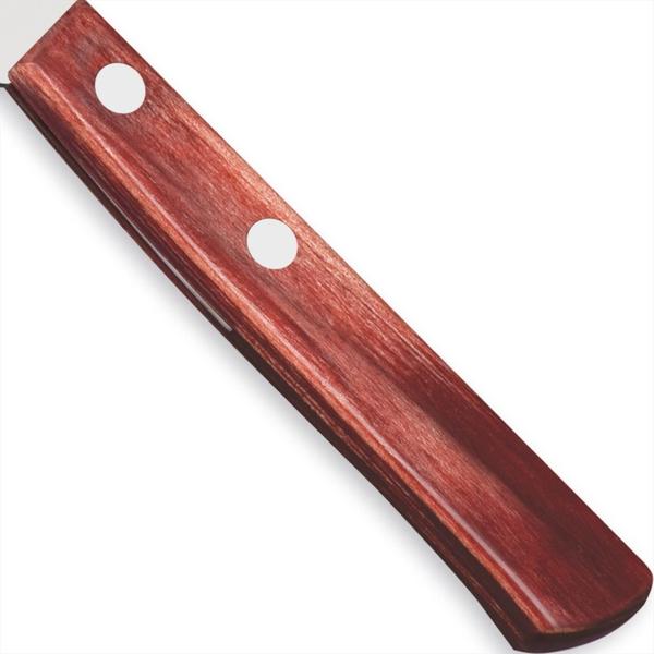 Imagem de Faca para Churrasco em Aço Inox e Cabo de Madeira Vermelho 5" da Linha Polywood - 21100475 - TRAMONTINA