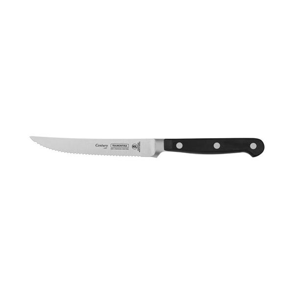 Imagem de Faca Para Churrasco/Frutas Tramontina Inox Century 5'' Preto