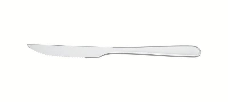 Faca para churrasco tramontina angra em aço inox Imagem de Faca para churrasco tramontina angra em aço inox