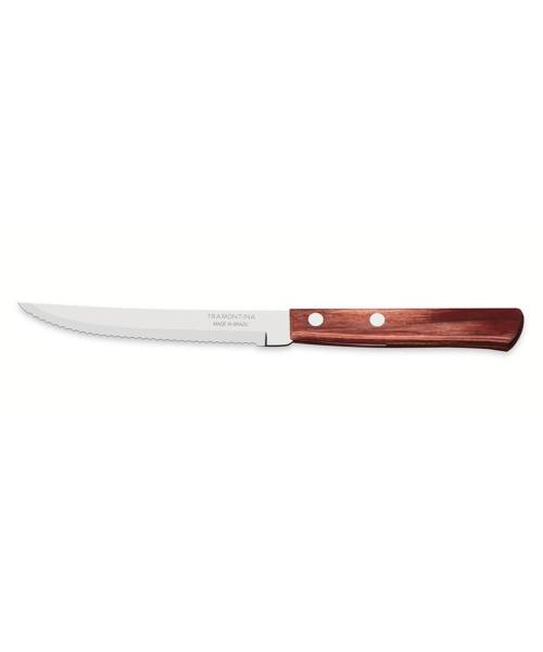 Faca para Churrasco Tramontina com Lâmina em Inox e Cabo Vermelho 5 Imagem de Faca para Churrasco Tramontina com Lâmina em Inox e Cabo Vermelho 5