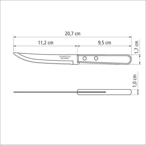 Imagem de Faca para Churrasco Tramontina Dynamic 5" 