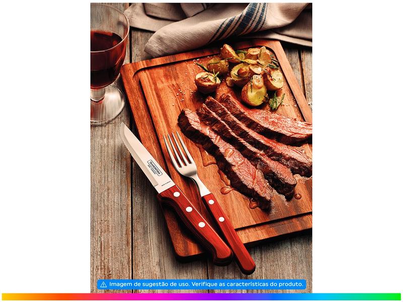 Faca para Churrasco Tramontina Inox 5” Imagem de Faca para Churrasco Tramontina Inox 5”