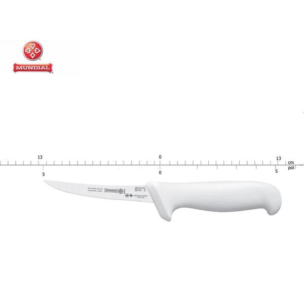 Imagem de Faca para Desossar Mundial 5516-05 Aço Inox Curvada Branco