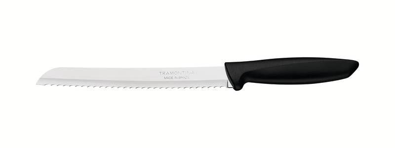 Faca para pao 8 plenus preto - lamina de aco inox e cabo de polipropileno - TRAMONTINA Imagem de Faca para pao 8 plenus preto - lamina de aco inox e cabo de polipropileno