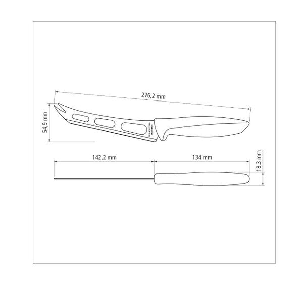 Imagem de Faca Para Queijo Aço Inox 6 Polegadas Plenus Tramontina