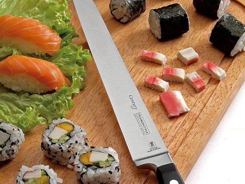 Imagem de Faca para Sashimi e Sushi Tramontina Inox - Century