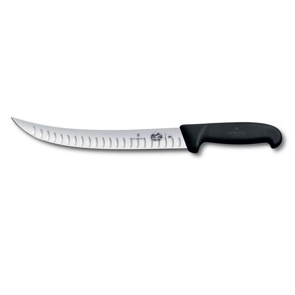 Imagem de Faca Picanheira c/ Sulcos Fibrox 25 cm 5.7223.25 - Victorinox