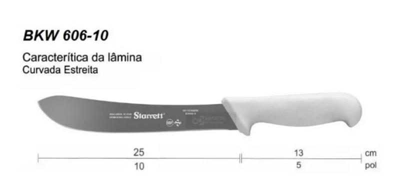 Imagem de Faca Profissional Evisceração Starrett 10 polegadas 25cm