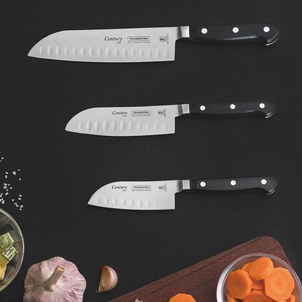 Imagem de Faca Santoku com Sulcos Century 4" - Tramontina