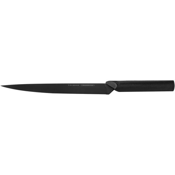 Faca Tramontina Chef 8 Lâmina Aço Inox Nygma Preto Imagem de Faca Tramontina Chef 8 Lâmina Aço Inox Nygma Preto