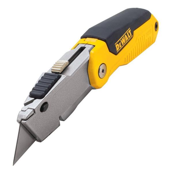 Imagem de Faca utilitária DeWalt DWHT10035L de metal robusto dobrável de 2,5 polegadas