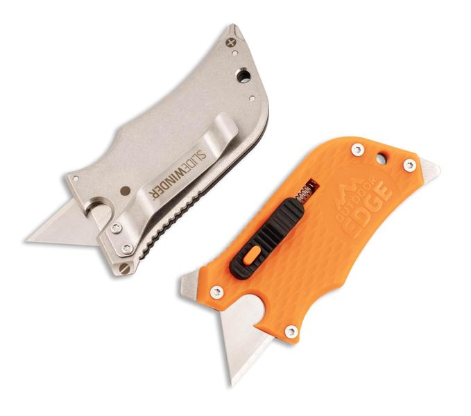 Imagem de Faca utilitária Multitool Outdoor Edge SlideWinder, pacote com 2