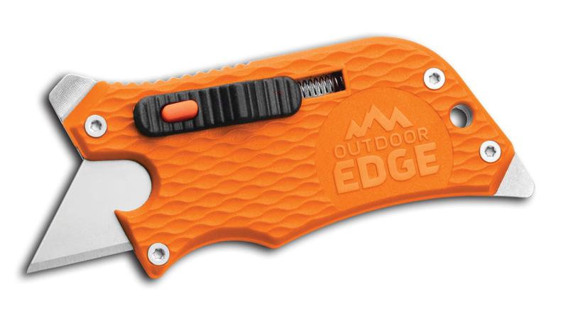 Imagem de Faca utilitária Multitool Outdoor Edge SlideWinder, pacote com 2