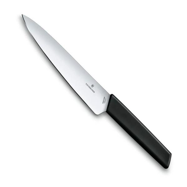 Imagem de Faca Victorinox Swiss Modern - Lâmina Lisa - 19 Cm - Preta