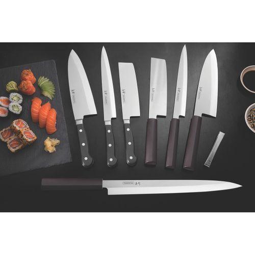 Imagem de Faca Yanagiba Sushi Silver Inox e Nylon 13" Tramontina 24230043 CDT