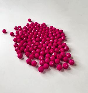 Facetado Cristal Acrílico /Rosa Pink 10mm- Aprox200 peças- 100g - La Mode Arte e Criação Imagem de Facetado Cristal Acrílico /Rosa Pink 10mm- Aprox200 peças- 100g