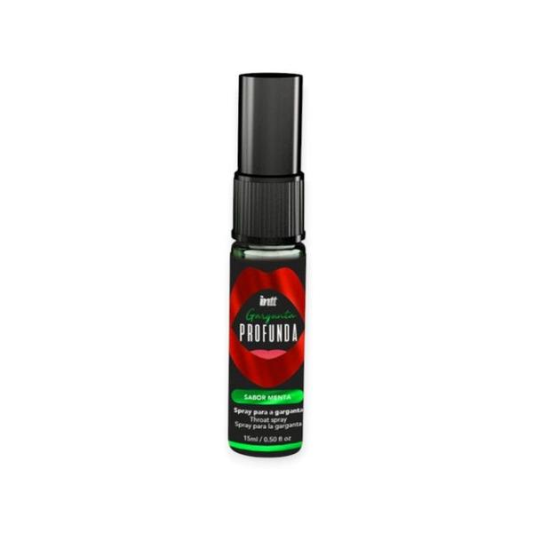 Imagem de Facilitador de Oral Spray Garganta Profunda Sabor Menta 15ml  Intt