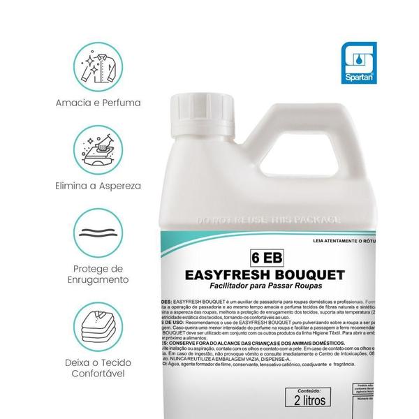 Imagem de Facilitador Para Passar Roupas Easyfresh Bouquet 2L Spartan