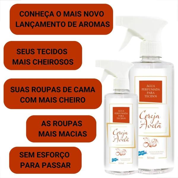 Imagem de Facilitador Para Passar Roupas Pura Magia Cereja e Avelã 500ml