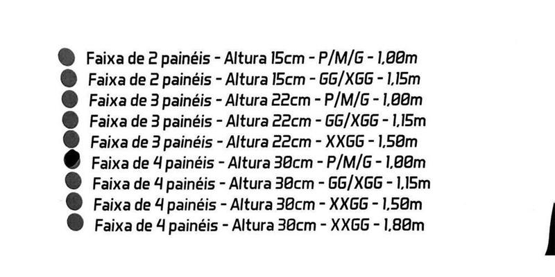 Imagem de Faixa Abdominal Pós-Cirúrgica 3 Painéis GG / XGG