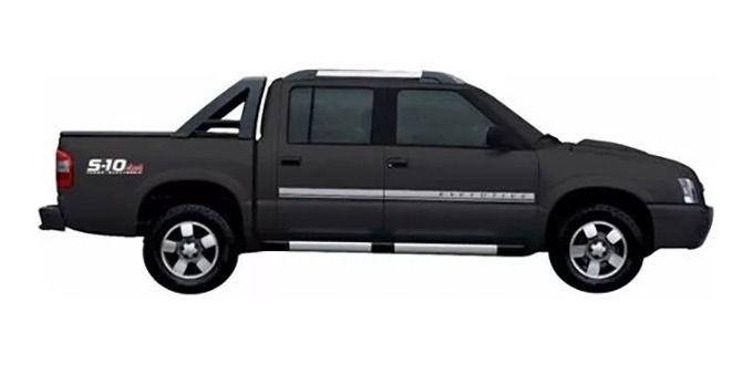 Imagem de Faixa Adesivo Chevrolet S10 Executive 4x4 2010 Prata 