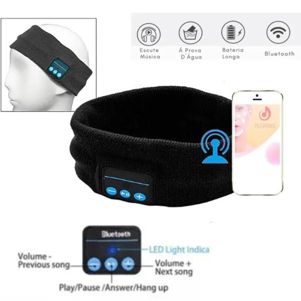 Imagem de Faixa Bluetooth para Dormir e Yoga Relaxante