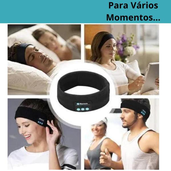 Imagem de Faixa de Cabeça Bluetooth para Dormir e Meditação