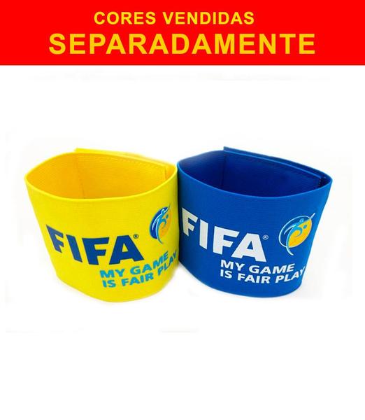 Imagem de Faixa de Capitão Importada Braçadeira de Futebol Ajustável