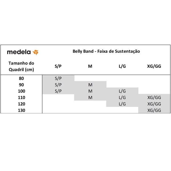 Faixa De Sustentação Preta Medela Imagem de Faixa De Sustentação Preta Medela