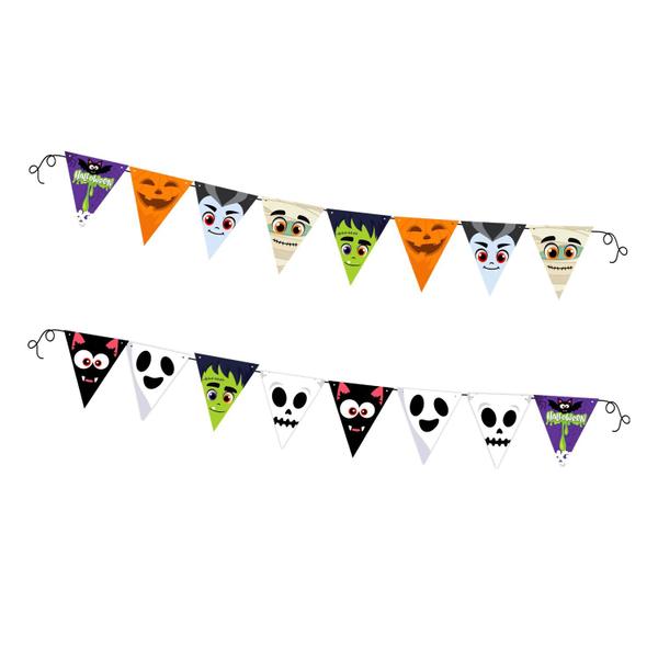 Imagem de Faixa Decoração Cute Halloween Monstros 150 cm