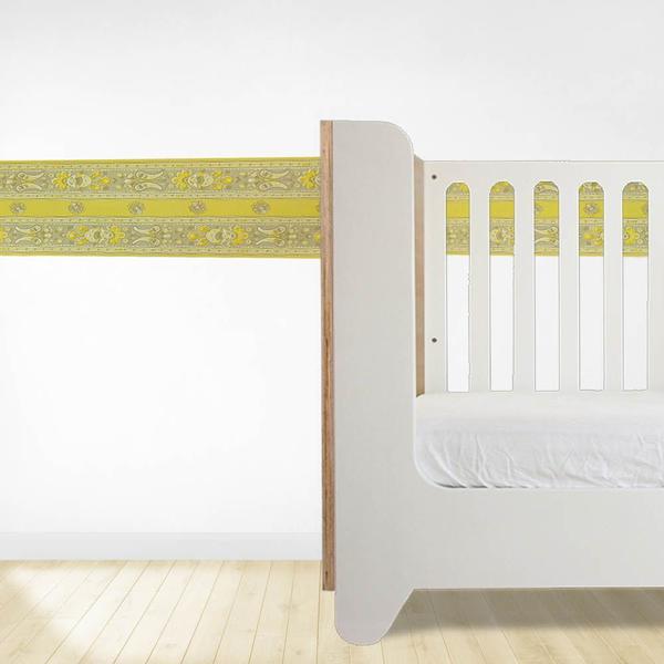 Imagem de Faixa Decorativa Infantil Mandala Amarela 9,5M+cola