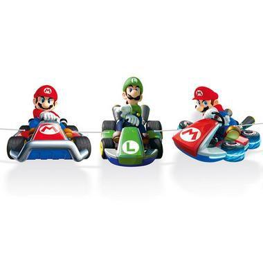 Imagem de Faixa Decorativa Mario Karts Festa Mario Kart - Cromus - Rizzo Festas