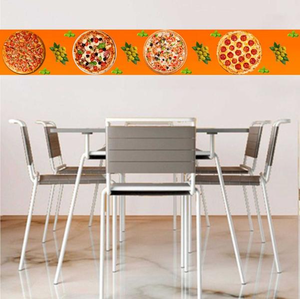 Imagem de Faixa Decorativa Pizzaria, Pizza, Lanchonete,    03mx15cm