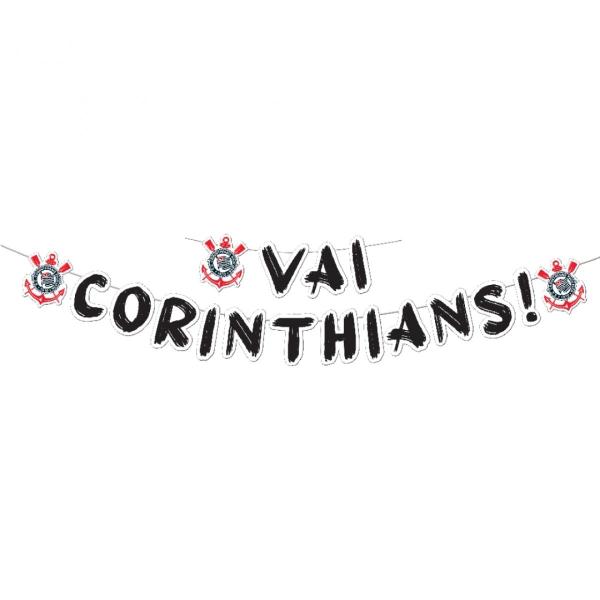 Imagem de Faixa decorativa "vai corinthians"