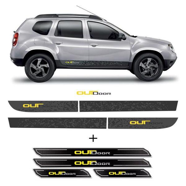 Faixa Duster Outdoor 2015 + Soleira Protetora Completo - SPORTINOX Imagem de Faixa Duster Outdoor 2015 + Soleira Protetora Completo