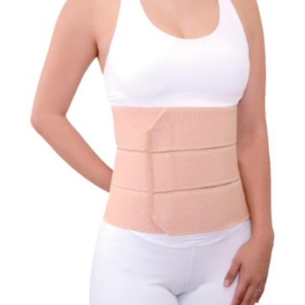 Imagem de Faixa Elástica Abdominal 3 Painel Corretor Postural TakeCare